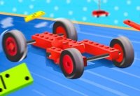 Folding Car Obstacle Racing