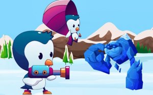 Angry Penguins Online Multiplayer Precision Fighter Game
