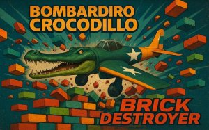 Bombardiro Crocodillo Brick Destroyer Online Game