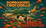 Bombardiro Crocodillo Brick Destroyer Arcade Game