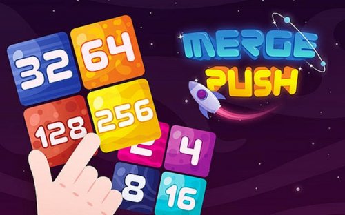 Merge Push: Number Puzzle Game