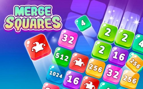 Merge Squares: Relaxing Number Puzzle Game for All Ages