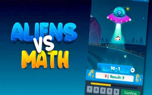 Aliens vs Math: Free Online Math Game