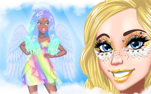 Angelcore Princess Fashion Dress Up Game