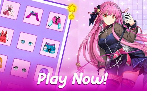 Anime Dress Up Moe Girl Games - Magic Princess Stylist