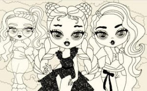 Monochrome Fashion Styling Game