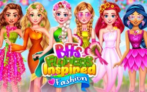 BFFs Flowers Inspired Fashion Dress Up Online Game