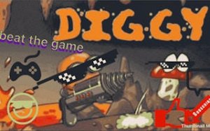 Diggy Moon Gem Puzzle