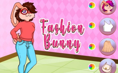 Fashion Bunny Dress Up Game