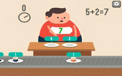 Feed Math Pro: Sushi Equation Challenge