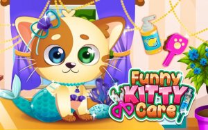 Funny Kitty Care: Pet Rescue Online Game
