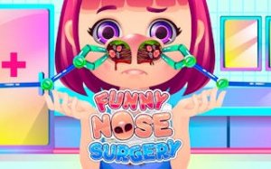 Mia's Silly Nose Care Game