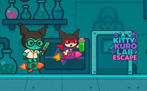 Kitty Kuro Lab Escape - Cat Adventure Online Game