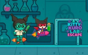 Kitty Kuro Lab Escape Adventure