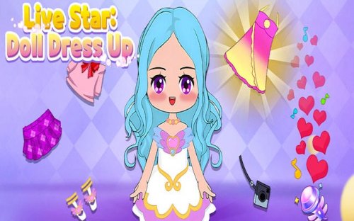 Live Star Doll Dress Up Game