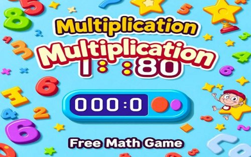Multiplication ability Test - Math Practice Game