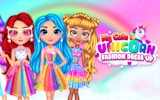 My Cute Unicorn Fashion Dress Up Game