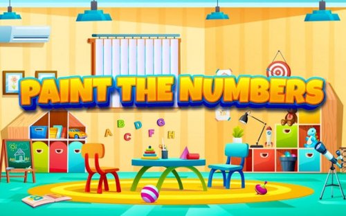 Paint The Numbers - Kids Learning Game