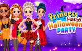 Rainbow Girls Halloween Salon: Princess Dress Up Game