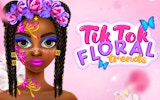 TikTok Floral Trends Makeup Game Online