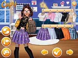 TikTok Divas Cute School Pleated Skirt Looks Online Game