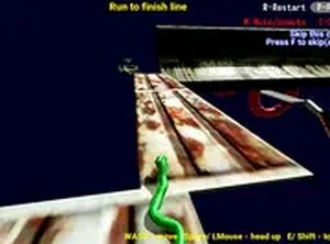 Anaconda at Obby World Obstacle Game