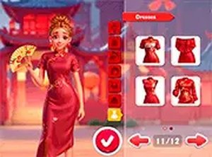 Celebrity Lunar New Year Dress-Up Game