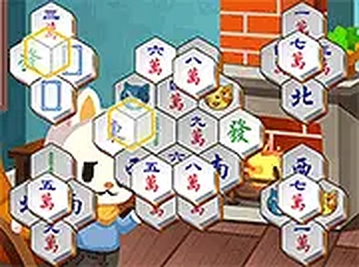 Feline Hexagon Match