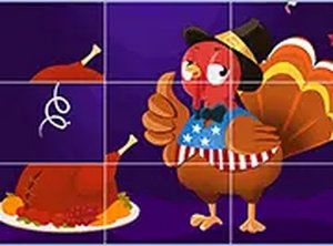 Thanks Giving Slide Puzzle Game