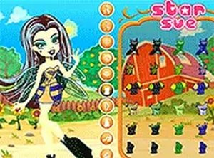 Queen Bee Princess Dress Up Game