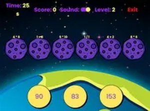 Astro Math Online Game