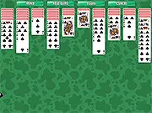 Spider Card Stacking Puzzle