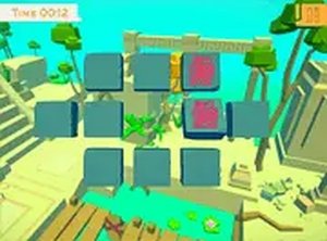 Memory Matching Temple Puzzle Game