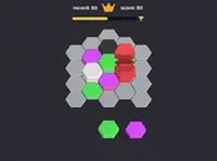Sort the Colored Hexagons Puzzle Game