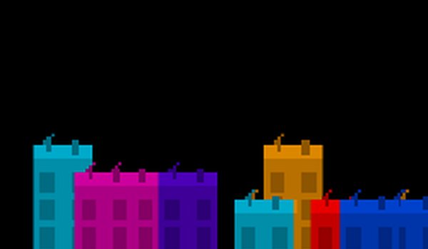 Pixel Metropolis Relaxed City Builder